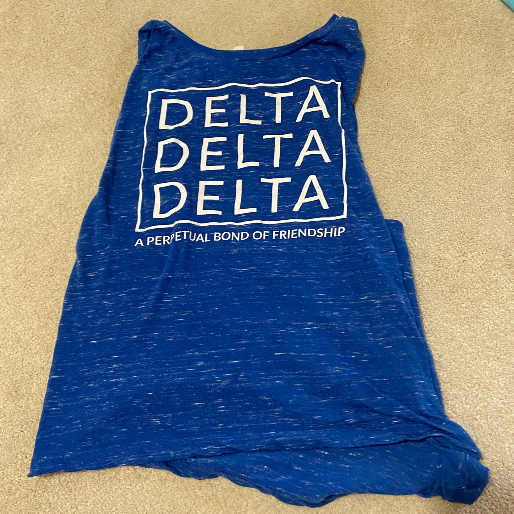 Delta Delta Delta Sorority Tshirt